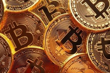 Close-up of high-performance mining rigs