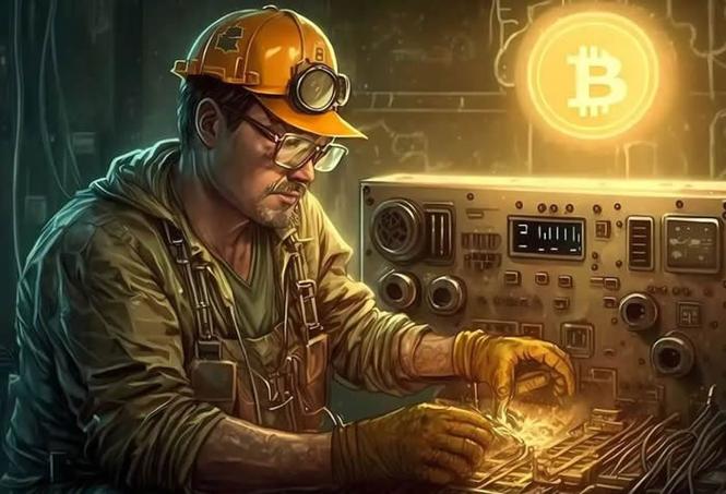 A detailed close-up of a mining rig showcasing its components and effectiveness