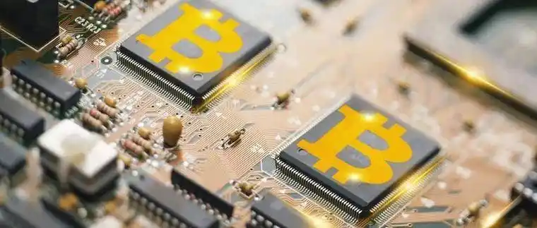 Close-up of a mining rig with multiple GPUs, highlighting the technical aspects of cryptocurrency mining hardware.